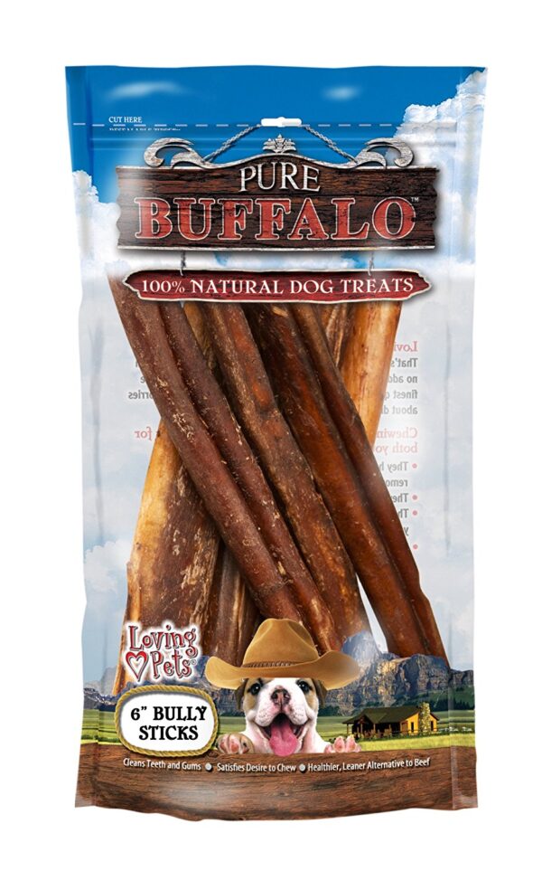 Pack of Loving Pets Pure Buffalo Bully Sticks